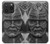 S1827 Japan Samurai Helmet Hülle Schutzhülle Taschen für iPhone 15 Pro