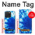 S1869 Tie Dye Blue Hülle Schutzhülle Taschen für iPhone 15 Pro