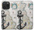 S1962 Nautical Chart Hülle Schutzhülle Taschen für iPhone 15 Pro