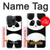 S2085 Panda Minimalist Hülle Schutzhülle Taschen für iPhone 15 Pro