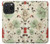 S2179 Flower Floral Vintage Art Pattern Hülle Schutzhülle Taschen für iPhone 15 Pro