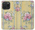 S2229 Vintage Flowers Hülle Schutzhülle Taschen für iPhone 15 Pro