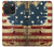 S2349 Old American Flag Hülle Schutzhülle Taschen für iPhone 15 Pro
