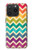 S2362 Rainbow Colorful Shavron Zig Zag Pattern Hülle Schutzhülle Taschen für iPhone 15 Pro