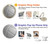 S2530 Volleyball Ball Hülle Schutzhülle Taschen für iPhone 15 Pro