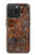 S2714 Rust Steel Texture Graphic Printed Hülle Schutzhülle Taschen für iPhone 15 Pro