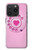 S2847 Pink Retro Rotary Phone Hülle Schutzhülle Taschen für iPhone 15 Pro