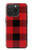 S2931 Red Buffalo Check Pattern Hülle Schutzhülle Taschen für iPhone 15 Pro