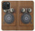 S3146 Antique Wall Retro Dial Phone Hülle Schutzhülle Taschen für iPhone 15 Pro