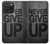 S3367 Never Give Up Hülle Schutzhülle Taschen für iPhone 15 Pro