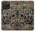 S3394 Graffiti Wall Hülle Schutzhülle Taschen für iPhone 15 Pro
