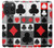 S3463 Poker Card Suit Hülle Schutzhülle Taschen für iPhone 15 Pro