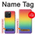 S3698 LGBT Gradient Pride Flag Hülle Schutzhülle Taschen für iPhone 15 Pro