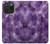 S3713 Purple Quartz Amethyst Graphic Printed Hülle Schutzhülle Taschen für iPhone 15 Pro
