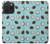 S3860 Coconut Dot Pattern Hülle Schutzhülle Taschen für iPhone 15 Pro
