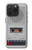 S3953 Vintage Cassette Player Graphic Hülle Schutzhülle Taschen für iPhone 15 Pro