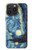 S0213 Van Gogh Starry Nights Hülle Schutzhülle Taschen für iPhone 15 Pro Max