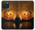 S1083 Pumpkin Spider Candles Halloween Hülle Schutzhülle Taschen für iPhone 15 Pro Max