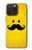 S1145 Yellow Mustache Sun Hülle Schutzhülle Taschen für iPhone 15 Pro Max
