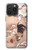 S1332 Ito Jakuchu Rooster Hülle Schutzhülle Taschen für iPhone 15 Pro Max