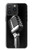 S1672 Retro Microphone Jazz Music Hülle Schutzhülle Taschen für iPhone 15 Pro Max