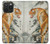 S1934 Chinese Tiger Painting Hülle Schutzhülle Taschen für iPhone 15 Pro Max