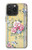 S2229 Vintage Flowers Hülle Schutzhülle Taschen für iPhone 15 Pro Max
