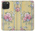 S2229 Vintage Flowers Hülle Schutzhülle Taschen für iPhone 15 Pro Max