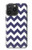 S2345 Navy Blue Shavron Zig Zag Pattern Hülle Schutzhülle Taschen für iPhone 15 Pro Max
