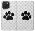 S2355 Paw Foot Print Hülle Schutzhülle Taschen für iPhone 15 Pro Max