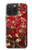 S2414 Red Blossoming Almond Tree Van Gogh Hülle Schutzhülle Taschen für iPhone 15 Pro Max