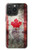 S2490 Canada Maple Leaf Flag Texture Hülle Schutzhülle Taschen für iPhone 15 Pro Max