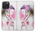 S2579 Japanese Traditional Geisha Kimono Hülle Schutzhülle Taschen für iPhone 15 Pro Max