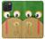 S2765 Frog Bee Cute Cartoon Hülle Schutzhülle Taschen für iPhone 15 Pro Max