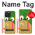 S2765 Frog Bee Cute Cartoon Hülle Schutzhülle Taschen für iPhone 15 Pro Max