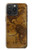 S2861 Antique World Map Hülle Schutzhülle Taschen für iPhone 15 Pro Max