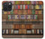 S3154 Bookshelf Hülle Schutzhülle Taschen für iPhone 15 Pro Max
