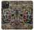 S3394 Graffiti Wall Hülle Schutzhülle Taschen für iPhone 15 Pro Max