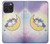 S3485 Cute Unicorn Sleep Hülle Schutzhülle Taschen für iPhone 15 Pro Max