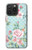 S3494 Vintage Rose Polka Dot Hülle Schutzhülle Taschen für iPhone 15 Pro Max