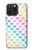 S3499 Colorful Heart Pattern Hülle Schutzhülle Taschen für iPhone 15 Pro Max