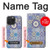 S3537 Moroccan Mosaic Pattern Hülle Schutzhülle Taschen für iPhone 15 Pro Max