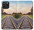 S3866 Railway Straight Train Track Hülle Schutzhülle Taschen für iPhone 15 Pro Max