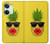 S2443 Funny Pineapple Sunglasses Kiss Hülle Schutzhülle Taschen für OnePlus Nord 3