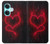 S3682 Devil Heart Hülle Schutzhülle Taschen für OnePlus Nord CE3