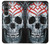 S0223 Vampire Skull Tattoo Hülle Schutzhülle Taschen für Samsung Galaxy S23 FE
