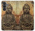 S0344 Buddha Rock Carving Hülle Schutzhülle Taschen für Samsung Galaxy S23 FE