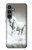 S0932 White Horse Hülle Schutzhülle Taschen für Samsung Galaxy S23 FE