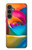 S1671 Rainbow Colorful Rose Hülle Schutzhülle Taschen für Samsung Galaxy S23 FE