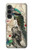 S2086 Peacock Painting Hülle Schutzhülle Taschen für Samsung Galaxy S23 FE